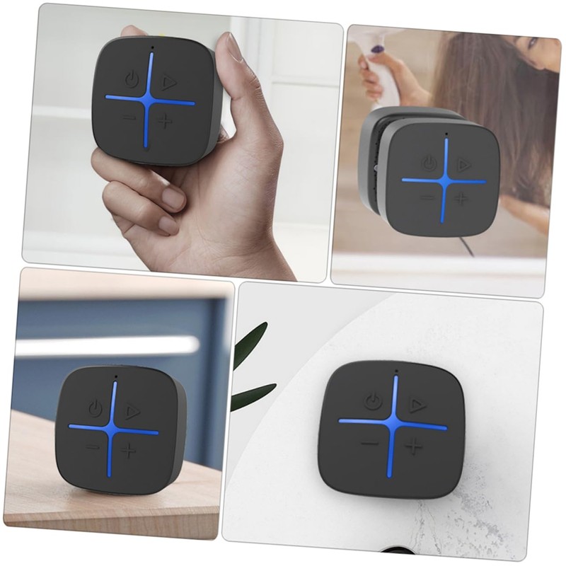 TEHAUX Bathroom Speaker with Suction Cup Mini Wireless Sound System