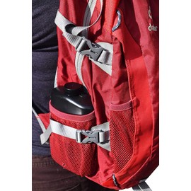 Mt. Sun Gear SportFlask Fighter Pilot Flask Great for Concerts, Fishing, Skiing, Backpacking, Hiking - 16oz US Military Issue Plastic Flask BPA Free Made in USA (Black + Natural + Green)