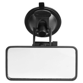 Senyar Espejo para automóvil para bebés, interior ajustable para automóvil Espejo retrovisor para bebés Cristal para monitor de niños para asiento de seguridad con succión