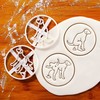 Set of 2 Dog Signs Cookie Cutters (Dog Pooping and