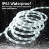 ISUERFY 12M/40ft Dimmable LED Rope Light, Cuttable Waterproof Indoor Outdoor
