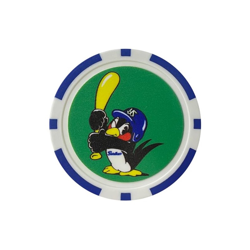 LEZAX Tokyo Yakult Swallows Golf Casino Marker Blue YSAC-5725