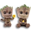 Mini Groot Figurine Miniature Model Home Accessories Decompression Artefact Kids
