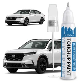 Platinum White Pearl(NH-883P) Touch Up Paint for Honda-Exact Match 2 in 1 touchup Paint Pen for Chips and Nicks Repair Car Paint Scratch Repair Kit
