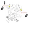 Golf Cart Upper Clevis Assembly for Club Car Precedent 2004-Up