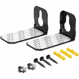 NTQ Universal Sound Bar Bracket Wall Mount Floating Shelf for VIZIO SB3820-C6 38-Inch 2.0 Channel Sound Bar