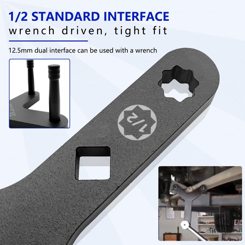 ZKTOOL Suspension Control Arm Pry Tool Bar Hook Wrench