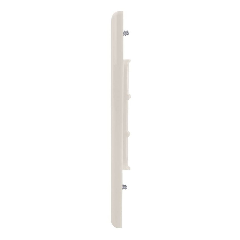 3-Port Keystone Wall Plate, Light Almond