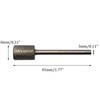 20Pcs Diamond Grinding Bits, 8mm Cylinder Head, 3mm Shank, 45mm