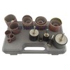 26pc Drum Sander 13,19,25,38,50mm Rotary Spindle 80 & 120 Grit