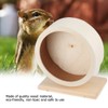 Hamster Small Pets Wooden House Funny Wheel Running Rest Nest