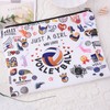 Volleyball Makeup Cosmetic Bag for Women Volleyball Stuff Accessories Organiser