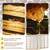 Gisafai 4 Pack 10 Frame Wooden Bound Metal Queen Excluder