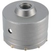 ZEONHAK 2 Sets 3-1/2 Inch Shank Hole Saw, 90mm Concrete