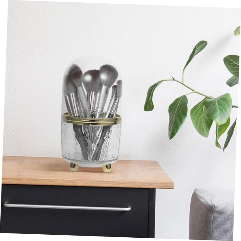 BIUDECO Makeup Brush Holder Storage Box Lipstick Holder Make up