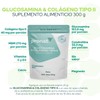 PRONAT Glucosamina & Colágeno Tipo II Sin Sabor 300 G,