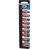 Channellock Products Standard 1/2" Drive 12-Point Shallow Socket Set (9-Piece)