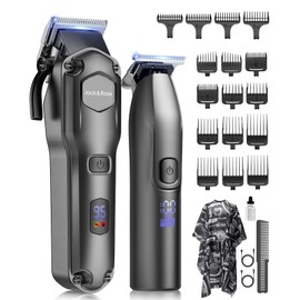 Jack & Rose Clippers and Trimmers Set, Cordless Hair Clippers for Men, Barber Clippers Set