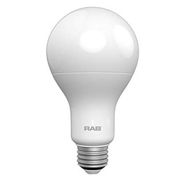 RAB A-Line Bulbs Premium Dimmable 60W Replacement LED 5000K Daylight (12 Pack) for Conventional Halogen and Incandescent fixtures