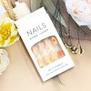 Spring Press on Almond Nails Medium Glossy Full Cover Almond