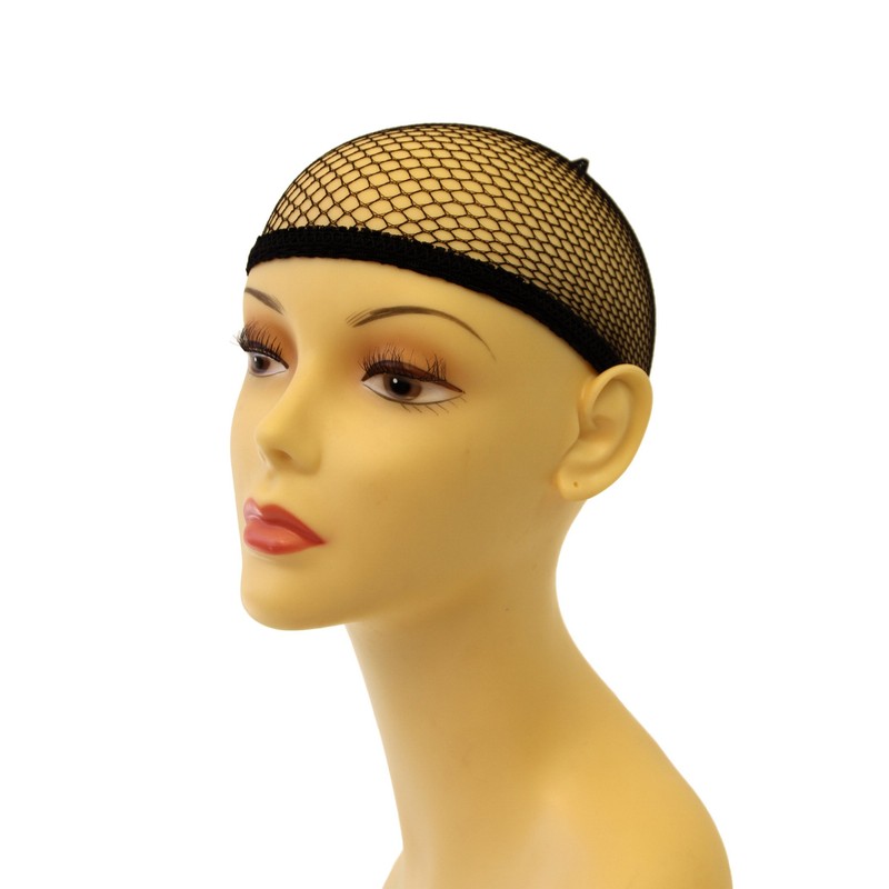 WIG ME UP Hair Net Wig Cap Black (HNS)