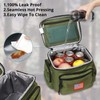 Lunch Box for Men, Tactical Lunch Bag MOLLE Webbing Leakproof