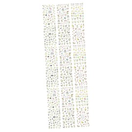 Baluue 3sets Nail Art Sticker Sticker Easter Bunny Manicure Decals Press on Nails DIY Perfect for Party 6sheets*3