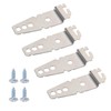 4 Pack Dishwasher Mounting Bracket,Metal Replacement for WP8269145, WP8269145VP, AP3039168,