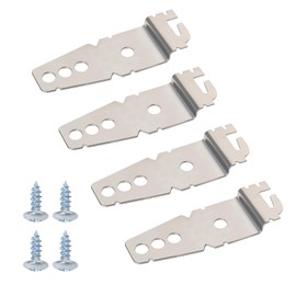 4 Pack Dishwasher Mounting Bracket,Metal Replacement for WP8269145, WP8269145VP, AP3039168, PS393134 Undercounter Dishwasher Bracket Compatible with Most Dishwasher Models