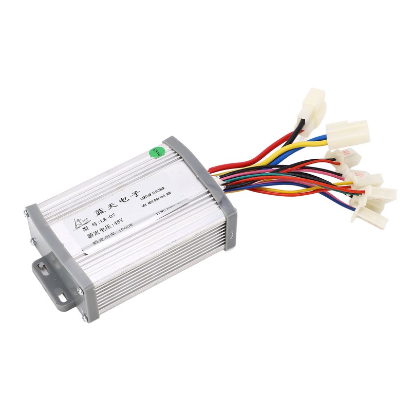 48V 1000W Motor Brushed Controller Twist Throttle with Lock Key