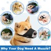 Dog Muzzle, Soft Muzzle for Small Medium Large Sized Dog