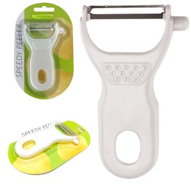 Citystores® AP Julienne Peeler Speedy Hand Slicer Stainless Steel Vegetable Peeler for Fast & Precision Cutting Ideal for Carrots Zucchini & More Easy Grip Julienne Slicer for Kitchen