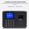 Fingerprint Password Attendance Machine Intelligent Employee Checking in Recorder for