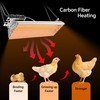 Chicken Coop Heater Chicken Heat Lamp, 200-400 Watt Two-Stage Temperature