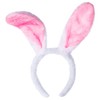 Women’s Cute Rabbit Ears Headband, Soft Plush Bunny Hairband, Christmas