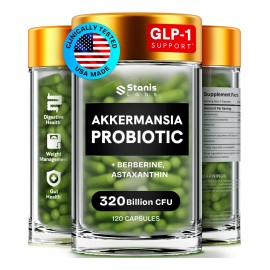 Probióticos Akkermansia Muciniphila 320b Ufc 120 Cápsulas