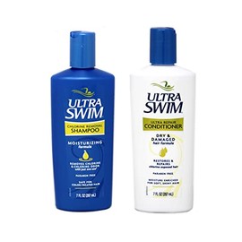 UltraSwim Dynamic Duo Repair Champú y acondicionador, 7 onzas líquidas.