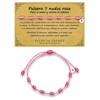 PATRICIA TRENDY - Bracelet 7 knots red original - Against