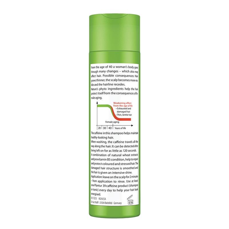 Plantur 39 Phyto Caffeine Shampoo for Coloured Hair 250mL