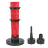 ABS Plastic Portable Column Shape DIY Archery Arrow Fletching Jig