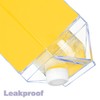 KALYLOC Milk Carton Water Bottle, 34 oz Clear Plastic Milk