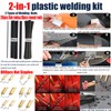 Upgraded 220W Plastic Welder Bumper Repair Kit,2-in-1 Plastic Welding Kit
