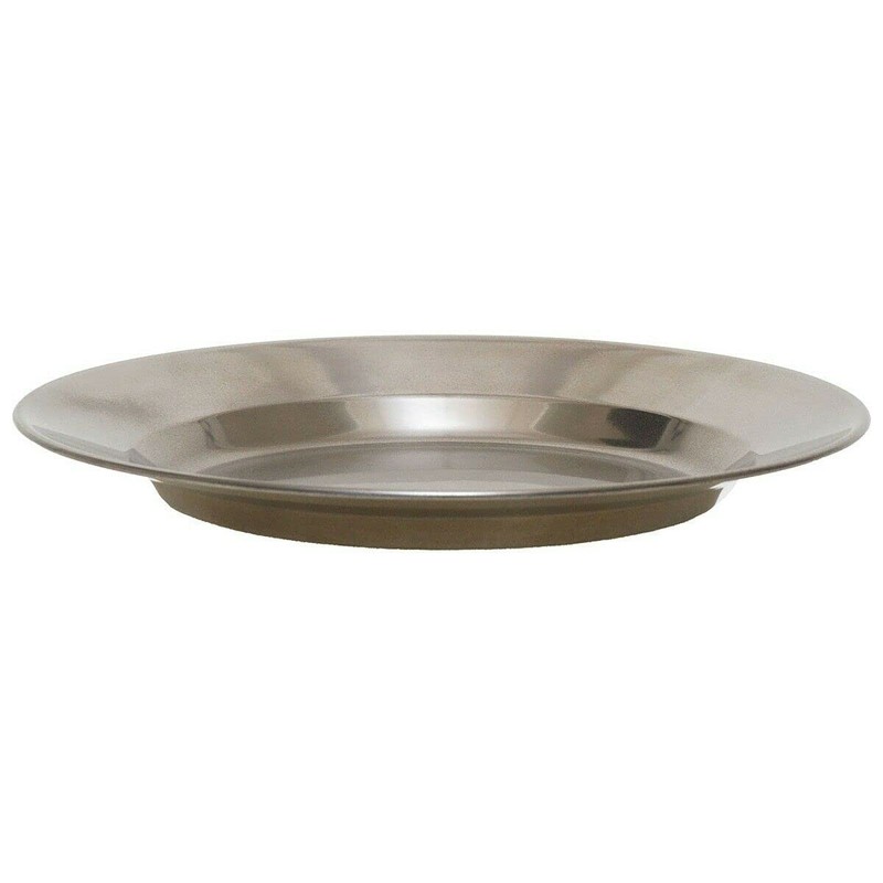 blntackle76 Set of 2 Stainless Steel Plates 22 cm Stable