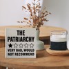 Feminist Decor Wooden Box Sign, Feminist Desk Decoration for Home