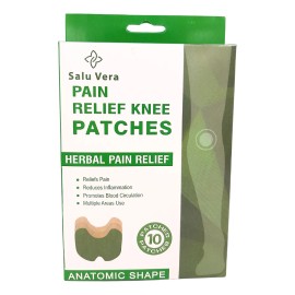 100 Parches Para Rodilla, Dolor, Hinchazón, Circulación.