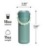 Elemental Kids aislada Botella de Agua con Asa Pop It