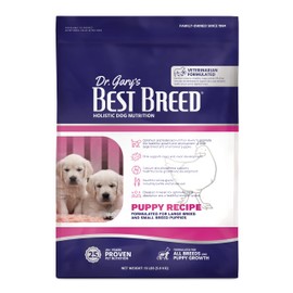 Best Breed Dr. Gary's Puppy Recipe Made in USA [Natural Dry Dog Food] - 13lbs, Dark Brown (7-53182-95267-3)