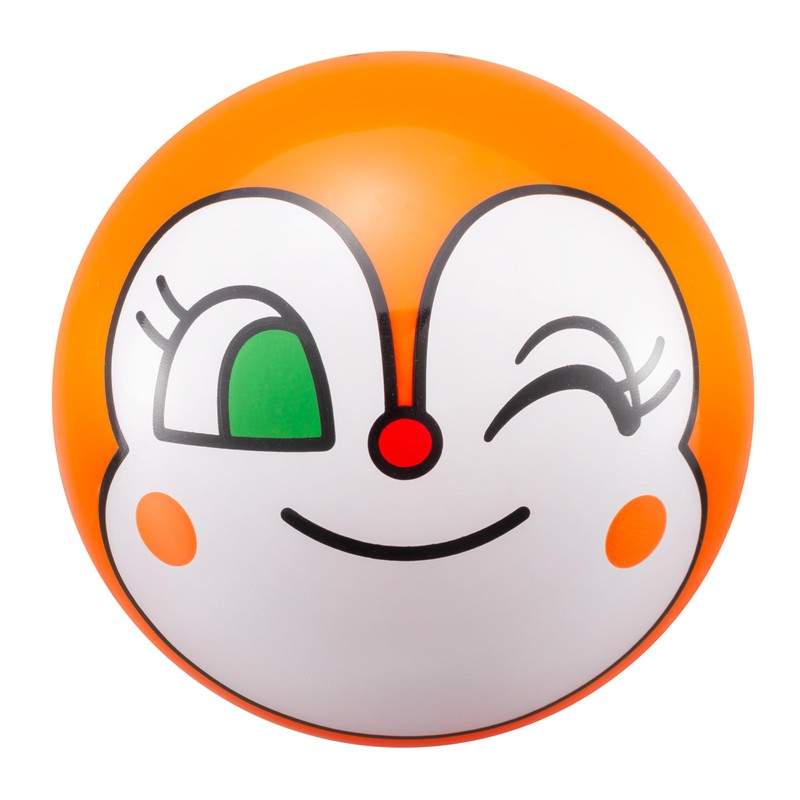 Agatsuma Anpanman Mini Face Ball, Set of 3, Anpanman, Bi-kin-chan