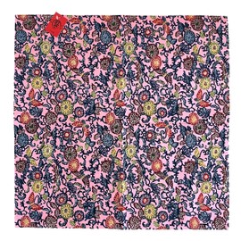 Kubakasaya Ryukyu Beni-shaped Furoshiki 19.7 inches (50 cm), Okinawa, Souvenir, Beni-shaped Small Furoshiki, Pink, Miscellaneous Goods