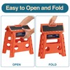 Flottian 13" Folding Step Stool for Adults and Kids Holds